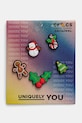 Bedževi za obuću Crocs Iconic Christmas 5 Pack 5-pack zelena 10014335.Iconic.Christm