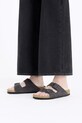 Semišové pantofle Birkenstock Arizona 1028603