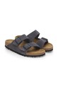 Semišové pantofle Birkenstock Arizona šedá 1028603