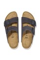 Semišové pantofle Birkenstock Arizona 1028603 šedá