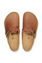 Natikače od nubuk kože Birkenstock Boston 1028179 smeđa