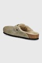 Încălțăminte Birkenstock papuci Boston Shearling 1028289 bej