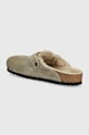 Obuwie Birkenstock klapki Boston Shearling 1028289 beżowy