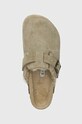 Birkenstock papuci Boston Shearling bej 1028289