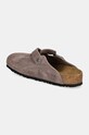 Обувки Велурени чехли Birkenstock Boston 1028363 виолетов