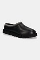 UGG papuci din piele Tasman Lthr Regen loungewear negru 1163890.BLK