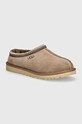 UGG papuci din piele intoarsa Tasman loungewear bej 5950.CRBO