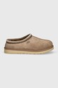 UGG papuci din piele intoarsa Tasman 5950.CRBO bej AW24