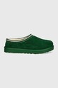 UGG papuci din piele intoarsa Tasman 5950.MNS verde AW24