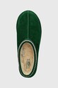 UGG kapcie zamszowe Tasman zielony 5950.MNS