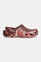 Crocs papuci Classic Marbled Clog 206867.2FM maro AW24
