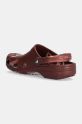 Obuwie Crocs klapki Classic Marbled Clog 206867.2FM brązowy