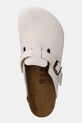 Semišové šľapky Birkenstock Boston béžová 1028790