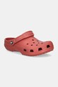 Šľapky Crocs Classic plochý červená 10001.6XJ