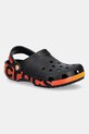 Pantofle Crocs Classic Reflector Clog plochý černá 210732.001
