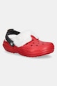 Crocs papuci de casa Classic Lined Santa Clog rosu 210933.6WE