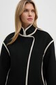 Вовняне пальто Bruuns Bazaar VioletBBAbulas coat BBW4143 чорний