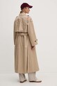 Одяг Бавовняний тренч Tommy Hilfiger WW0WW43336 бежевий