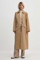 Odzież Calvin Klein Jeans płaszcz J20J224080 beżowy