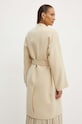 Одяг Вовняне пальто Weekend Max Mara 2425016011600 бежевий