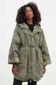 Weekend Max Mara parka reversibilă cu captuseala verde 2425026051600