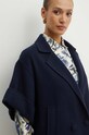 Weekend Max Mara geaca de lana bleumarin 2425086011600