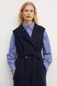 Кашемировый жилет Weekend Max Mara 2425276011600 тёмно-синий