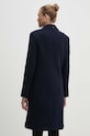 Odzież Pinko płaszcz wełniany 103697.A225 granatowy