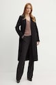 Marciano Guess płaszcz wełniany CLARA 4YGL11.7125A czarny AW24