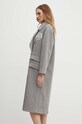 Kabát Elisabetta Franchi sivá CP00346E2