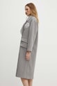 Kabát Elisabetta Franchi sivá CP00346E2