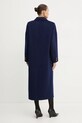 Одяг Вовняне пальто Elisabetta Franchi CP55D46E2 темно-синій