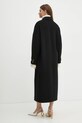 Одяг Вовняне пальто Elisabetta Franchi CP55D46E2 чорний