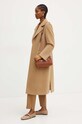 Vlnený kabát MAX&Co. 2428016024200 hnedá AW24