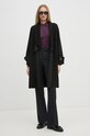 Joseph Ribkoff płaszcz 244171 czarny AW24