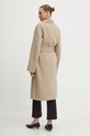 Вовняне пальто Karl Lagerfeld 245W1501 бежевий AW24