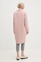 Вовняне пальто United Colors of Benetton 28F7DN06B рожевий AW24
