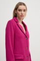 United Colors of Benetton cappotto in lana 2U62DN062 rosa NC24