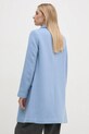 Ρούχα Μάλλινο παλτό United Colors of Benetton 2U62DN062 μπλε