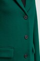 United Colors of Benetton płaszcz wełniany 2U62DN062 zielony