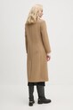 Одежда Пальто с примесью шерсти United Colors of Benetton 28HFDN069 бежевый