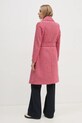 United Colors of Benetton palton din lana 2TWADN066 rosu AW24