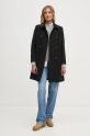 United Colors of Benetton cappotto in lana 2O9VDN064 nero NC24