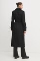 Παλτό από μείγμα μαλλιού Dkny D2G4A204 μαύρο AW24