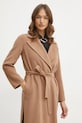 Marella palton de lana maro 2423016031200