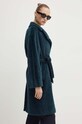 Marella cappotto in lana verde 2423016061200