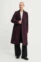 PS Paul Smith palton de lana W2R.240C.N21059 violet AW24