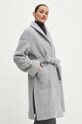 Max Mara Leisure palton de lana gri 2426906018600
