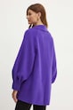 Îmbrăcăminte Luisa Spagnoli geaca de lana SILLABE 541204 violet