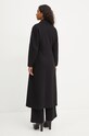 Luisa Spagnoli palton de lana SONDAGGIO 541200 negru AW24